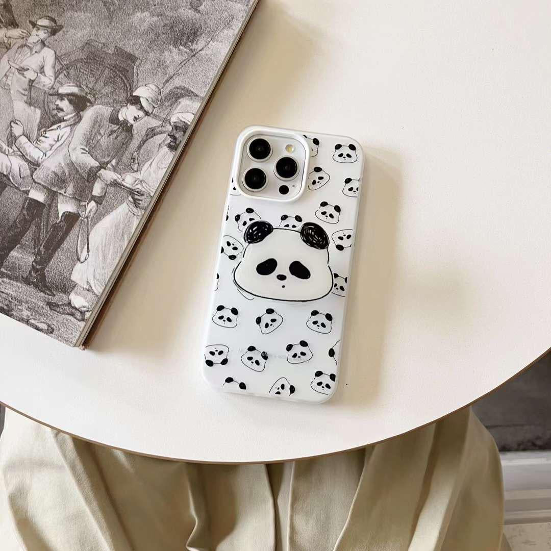 iPhone Panda Cover With Panda holder