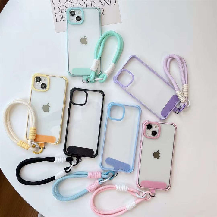 iPhone Candy Shockproof Cord Lanyard Case