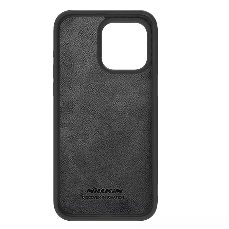 iPhone 15 Pro Nillkin CamShield Silky Silicone Case Cover (Black)