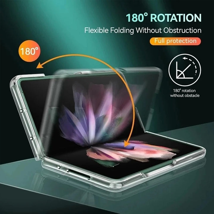 Samsung Galaxy Z Fold 4 Transparent Cristal Hard Shell Cover Case