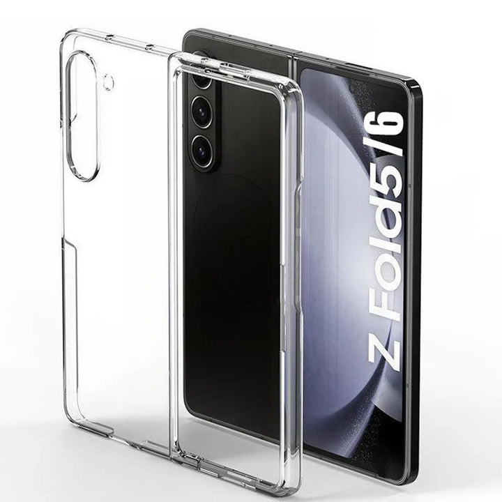 Samsung Galaxy Z Fold 5 Transparent Cristal Hard Shell Cover Case