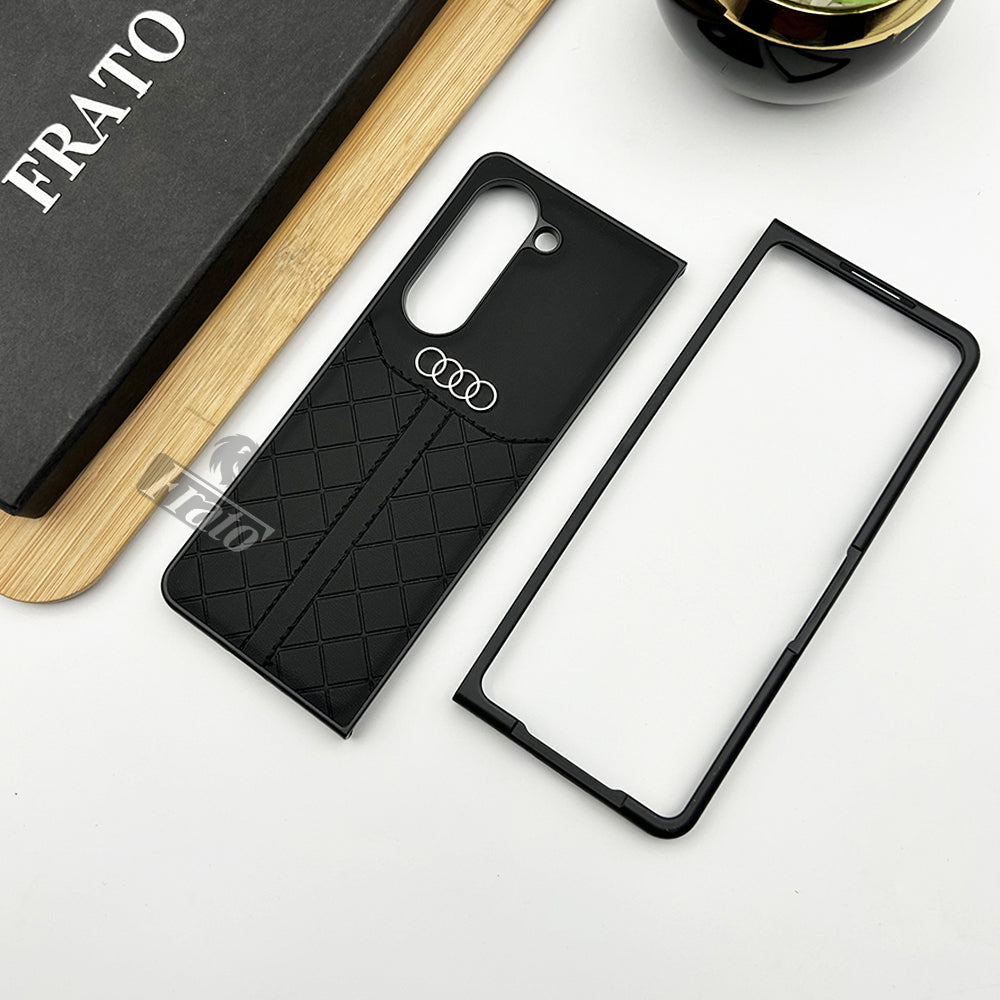 Samsung Galaxy Z Fold 5 Audi Q7 Design Synthetic Leather Cover Case (B –  FRATO