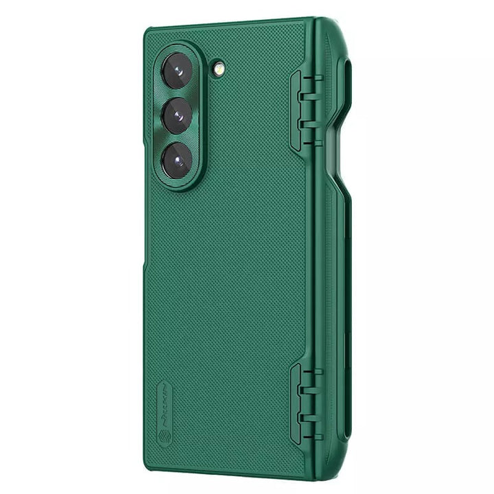 Samsung Galaxy Z Fold 6 5G Nillkin Super Frosted Shield Folding S Pen Holder Cover GREEN