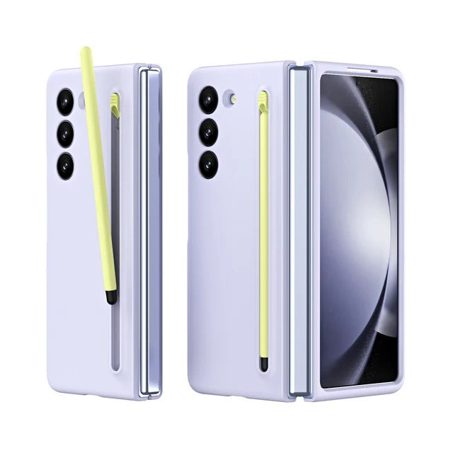 Samsung Galaxy Z Fold 4 Touch Pen Slim Pen Slot Ultra Thin PC Protective Phone Cover