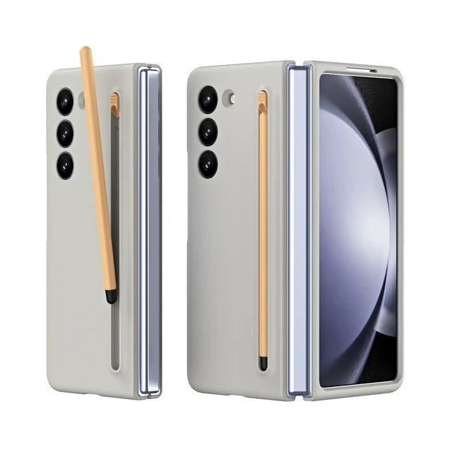 Samsung Galaxy Z Fold 4 Touch Pen Slim Pen Slot Ultra Thin PC Protective Phone Cover