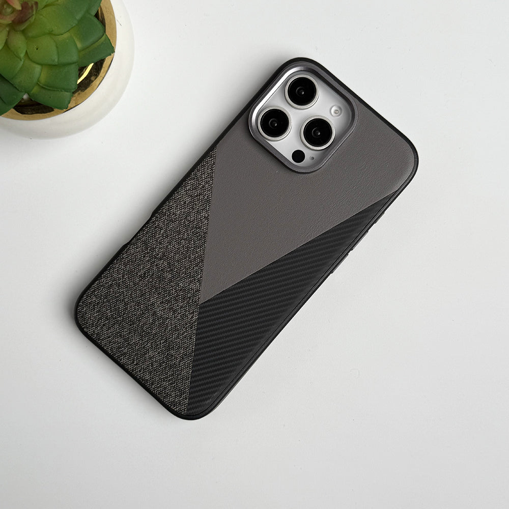 iPhone 16 Series 3 Texture Design Metal Camera Bumper Cover