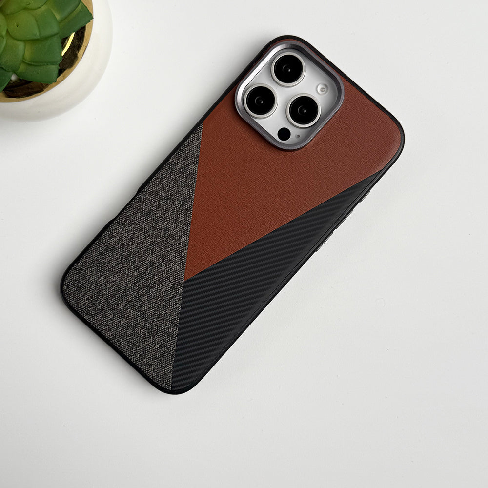 iPhone 16 Series 3 Texture Design Metal Camera Bumper Cover