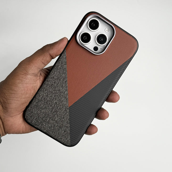 iPhone 16 Series 3 Texture Design Metal Camera Bumper Cover