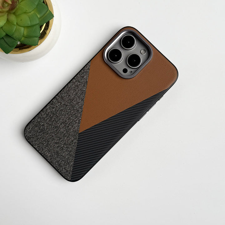 iPhone 16 Series 3 Texture Design Metal Camera Bumper Cover