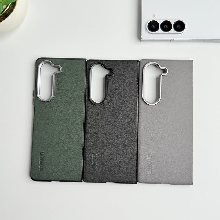 Samsung Galaxy Z Fold 6  Leather Texture Hard Cover