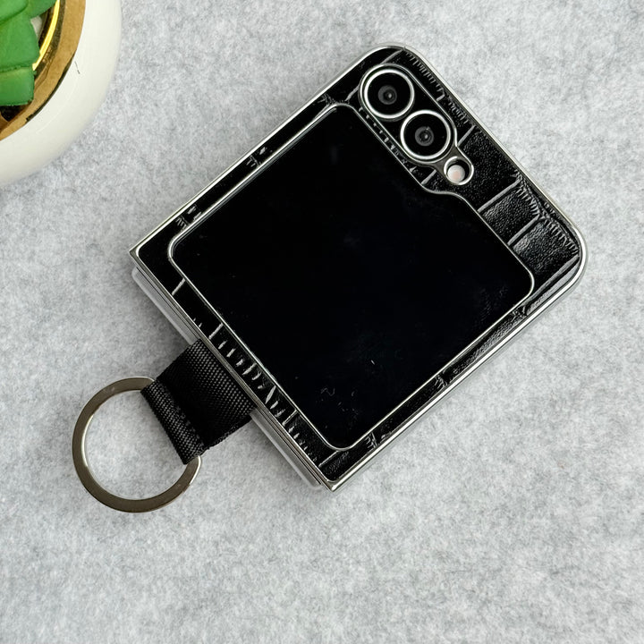 Samsung Galaxy Z Flip 6 Luxury PRD Black Cover