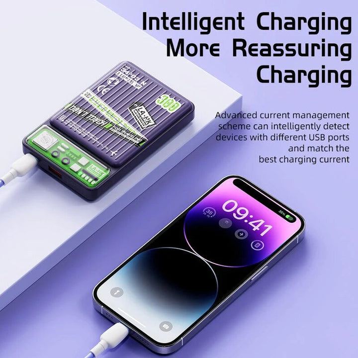 Traveller Series 10000 mAh MagSafe Wireless Power Bank