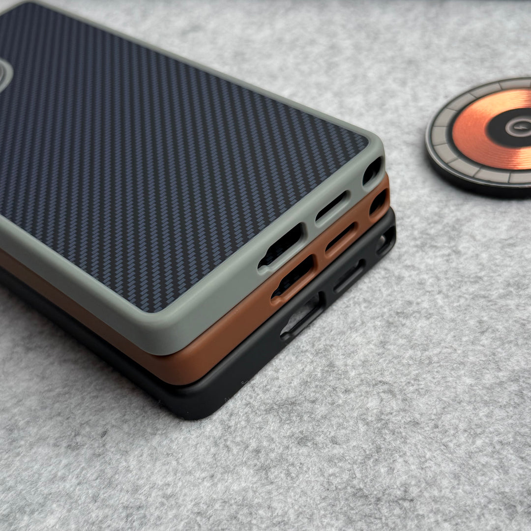 Samsung Galaxy S25 Ultra Carbon Fiber Design MagSafe Cover