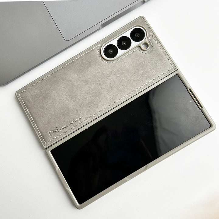 Samsung Galaxy Z Fold 5 PU Leather Case Cover