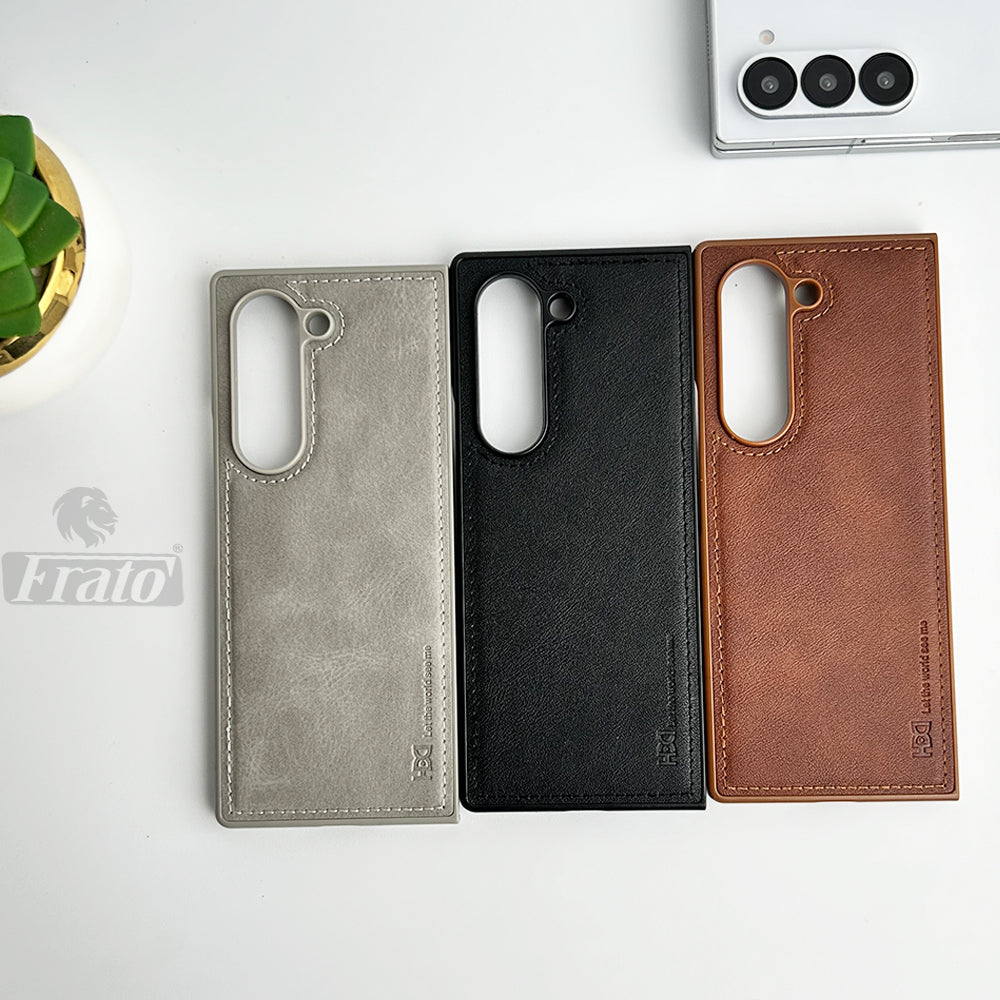 Samsung Galaxy Z Fold 5 PU Leather Case Cover