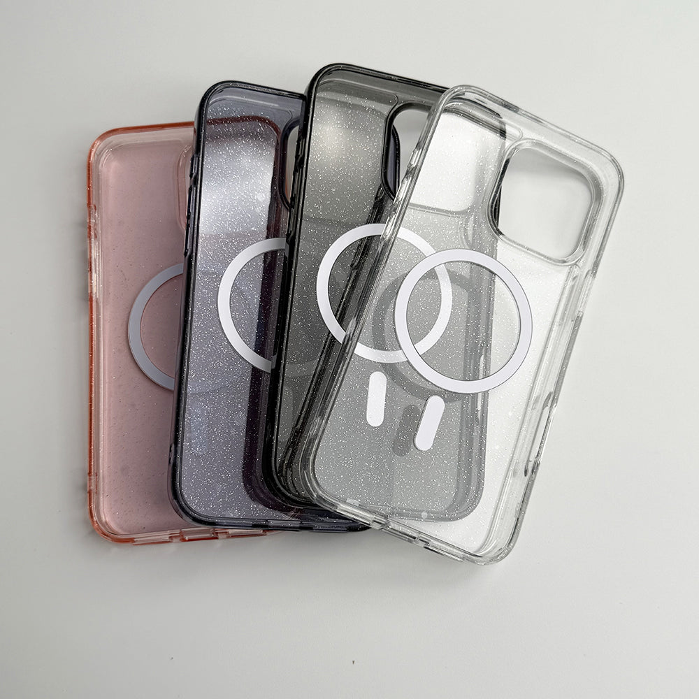 iPhone 16 Series Sparkle MagSafe Case Cover