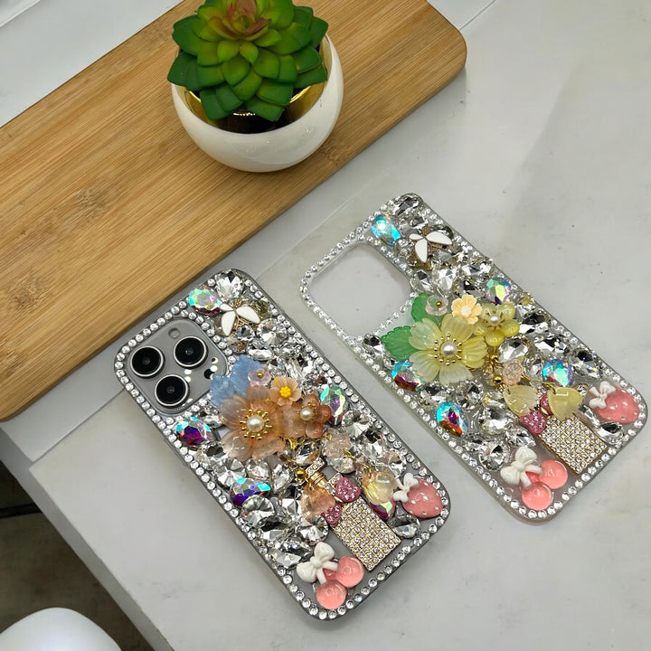 Rhinestone Fancy Phone Cover For Apple iPhone