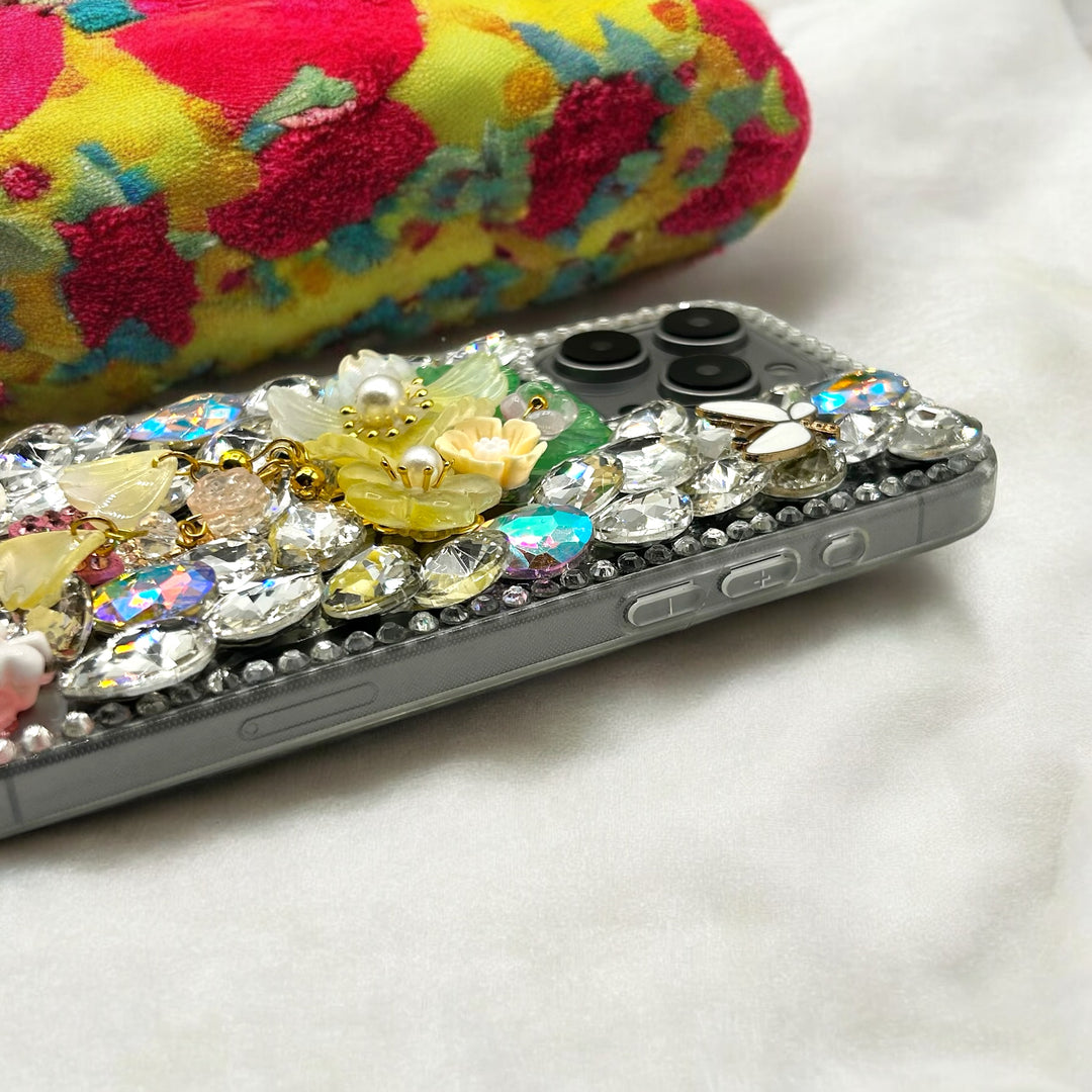 Rhinestone Fancy Phone Cover For Apple iPhone