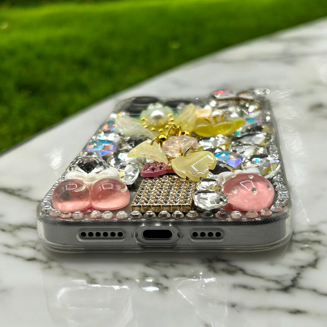 Rhinestone Fancy Phone Cover For Apple iPhone