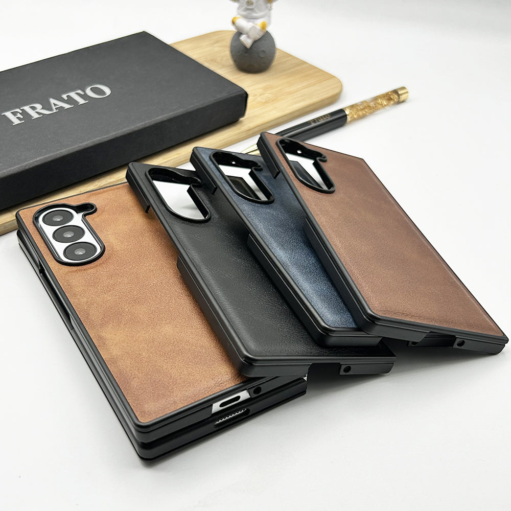 Samsung Galaxy Z Fold 6 PU Leather Case Cover