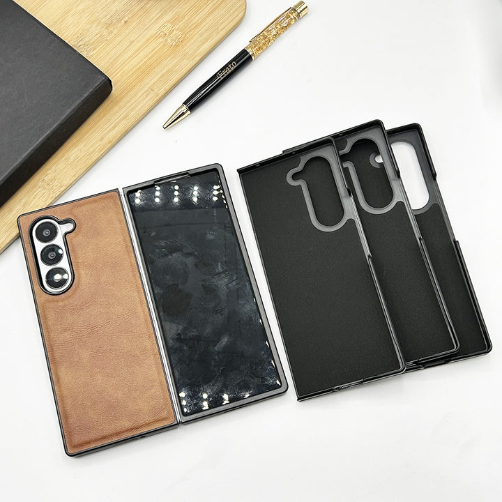 Samsung Galaxy Z Fold 6 PU Leather Case Cover