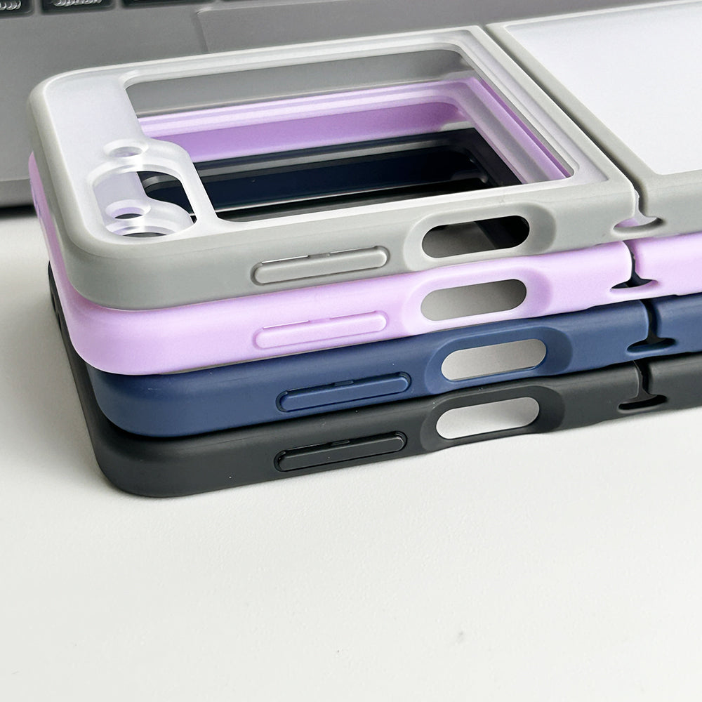 Samsung Galaxy Z Flip 6 Frosted Smoke Case